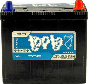 Автомобильный аккумулятор Topla 45Ah/12V Top/Energy Japan Euro (0) 54523 (118 845)