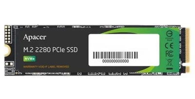 Твердотільний накопичувач SSD 1Tb, Apacer AS2280P4X, PCI-E 3.0 x4, M.2 (AP1TBAS2280P4X-1)