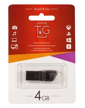 Флеш накопитель USB 4Gb T&G Metal TG114, Silver, USB 2.0 (TG114-4G)