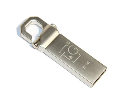 Флеш накопитель USB 32Gb T&G Metal TG027, Silver, USB 2.0 (TG027-32G)