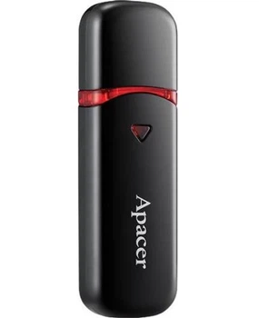Флеш накопитель USB 32Gb Apacer AH333, Black, USB 2.0 (AP32GAH333B-1)