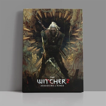 Интерьерная картина Ведьмак 2: Убийцы королей, Witcher 2, 42×30 см (id0981)
