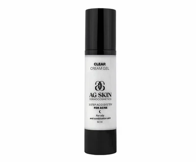 Крем-гель для лица с азелоглицином и салициловой кислотой CLEAR CREAM GEL AG SKIN 50 мл