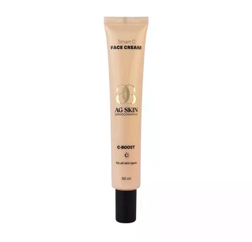 Увлажняющий крем для лица с витамином C для сияния кожи AG SKIN Smart C face 50 мл