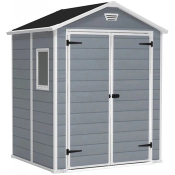 Садовий будиночок Keter Manor 6x5 DD сірий 7290103660390