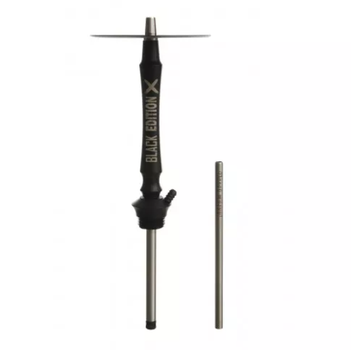 Шахта для кальяна Tiaga Hookah Black Edition X 50 см Тяга Хука Черный Эдишин Икс Нержавеющая сталь уплотнитель