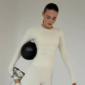 Рашгард (кофта спортивная) с длинными рукавами женский (L)