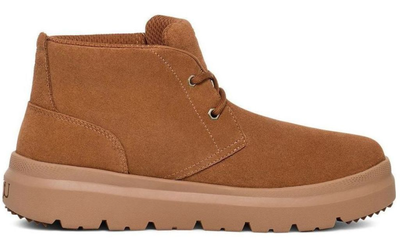 Чоловічі уггі Чоботи Зимові Замшеві Коричневі UGG M Burleigh Chukka Chestnut (45, коричневий)