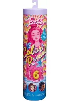 Кукла-сюрприз Барби Цветное перевоплощение Радужные и стильные Barbie Color Reveal (HRK06)