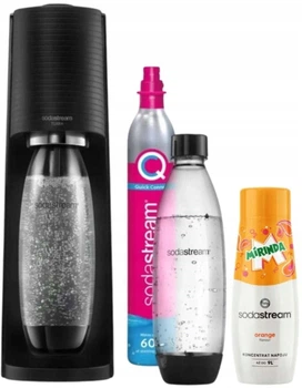 Saturator Sodastream Terra + 2 butelki + Mirinda