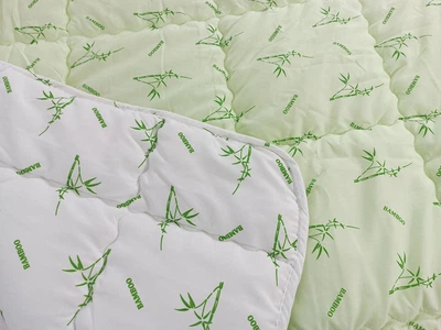 Ковдра Бамбук Преміум Leleka-Textile 175х210 см весна-осінь Двоспальне одіяло