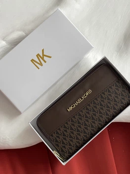 Гаманець Michael Kors Wallet, Майкл Корс великий коричневий MDR
