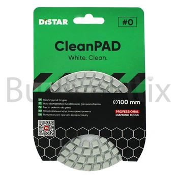 Круг алмазний полірувальний DiStar CleanPad №0 100x3x15 мм