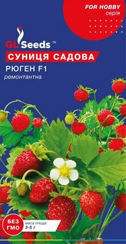 Насіння Полуниці GL Seeds суниці Рюген F1 Рання 0,1г