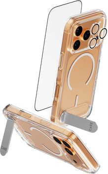 Etui PanzerGlass Kick Bundle MagSafe 3in1 do Apple iPhone 17 Pro Transparent (5715685027352)