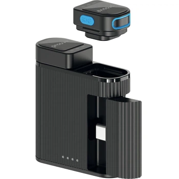Беспроводной петличный микрофон Proove DualCast Type-C/Lightning black (PDWM00002001)