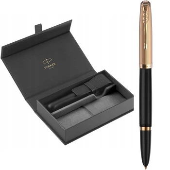 Набор ручек Parker PARKER 51 Deluxe Black GT Черный Золотистый 57 011b24
