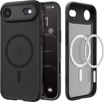 Панель Spigen Ultra Hybrid MagSafe Case для Apple iPhone 17 Air Frost Black (ACS10316)