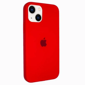 Чехол-накладка Silicone Full case для IPhone 13 Red (24) красный