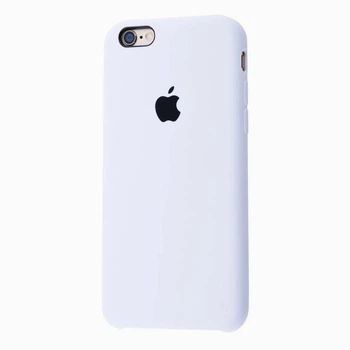 Чехол-накладка Silicone case для IPhone 5/5s (022) White белый
