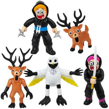 Игрушка 99 ночей в лесу игровые фигурки Roblox 5 персонажей для детей (арт 15169)