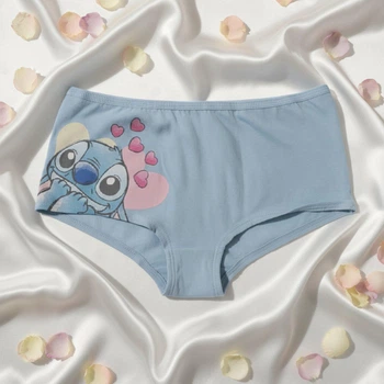 Детские трусы-слип для девочки Disney Lilo & Stitch, 135-140 см (9-10Y), голубой