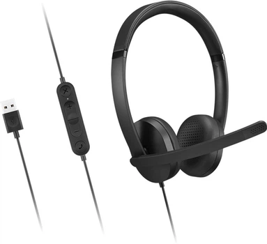 Наушники Lenovo USB-A Wired Stereo Headset Gen 2 (4XD1P83425)