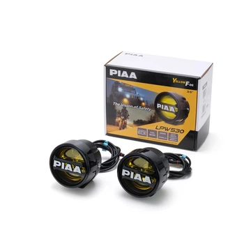 Противотуманные фары PIAA 89 мм LED 3,5" 2500К жёлтый свет (комплект 2 шт)