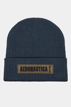 Темно-синя шапка з нашивкою Aeronautica Militare 8385 M