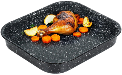 Brytfanna do piekarnika Orion Grande granitowa prostokątna 3 l 29.5x26x4.5 cm (8592381144432)