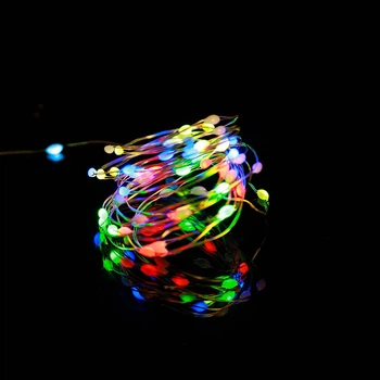 Смарт RGB гирлянда с таймером и контроллером 3м 50 LED Kaktus разноцветная