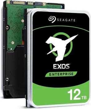 Внутренний жесткий диск 3.5" Seagate Enterprise Capacity v7 12TB 7200 об/мин 200 Мб/с SATA III (ST12000NM0127) Б/В