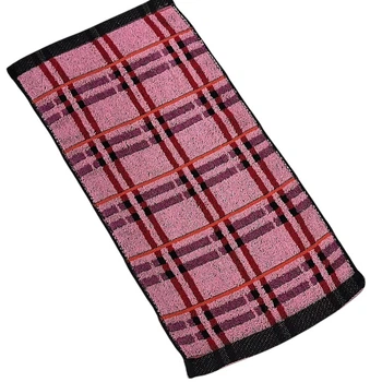 Полотенце кухонное (махровое), 25*50 см, разноцветный, арт 019857, 1 шт