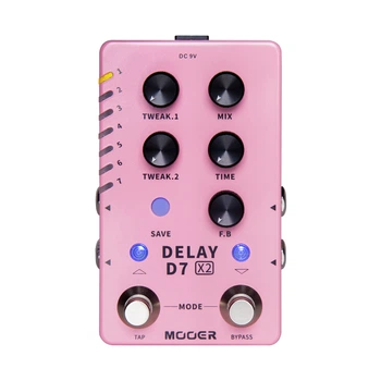 Педаль эффектов MOOER D7 X2 Delay
