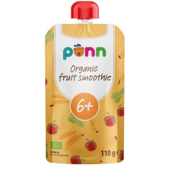 Фруктове смузі Salvest Ponn BIO з ананасом для дітей від 6 місяців 110 г