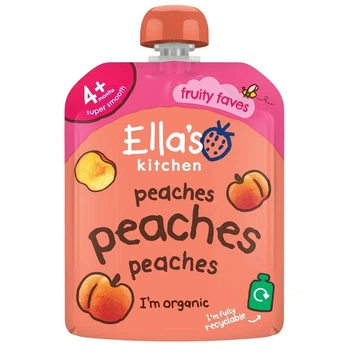 Пюре фруктовое Ella's Kitchen BIO Персик для детей от 4 месяцев 70 г