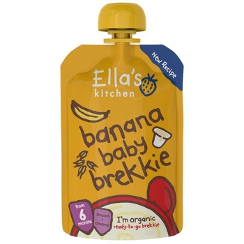 Пюре фруктове Банан з йогуртом Ella's Kitchen BIO для дітей від 6 місяців 100 г