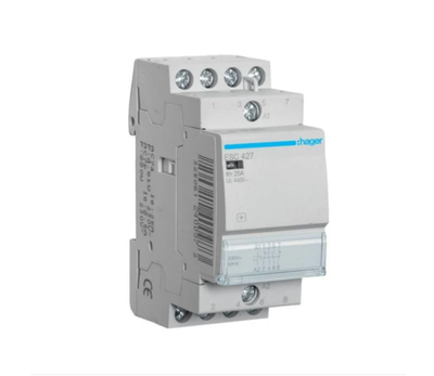 Контактор Hager 25A 2НО+2НЗ 230В ESC427