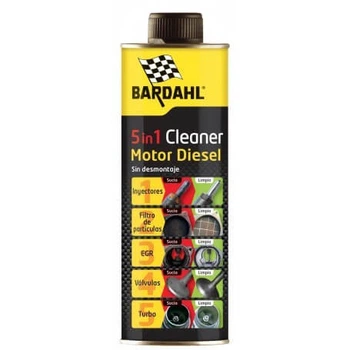 Присадка Очистник дизильного двигуна BARDAHL DESEL CLEANER 5 In 1 0,5л. 9357B