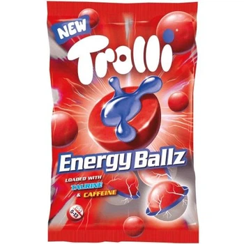 Цукерки желейні Trolli Energy Ballz 75 г