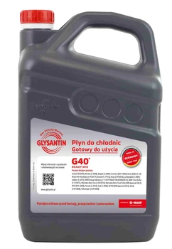 Охолоджуюча рідина АНТИФРИЗ GLYSANTIN G40 (готовый розовый) 4л.