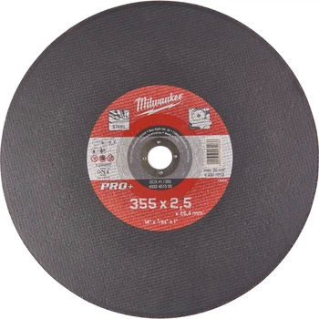 Круг отрезной Milwaukee по металлу SC 41/355х2.5мм, 355мм (4932451505)