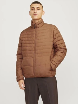 Куртка демисезонная мужская Jack & Jones 194385 M Коричневый (2200005137260)