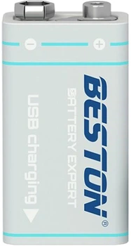 Akumulator Beston 9 V USB Type-C 1000 mAh Li-ion (AA620289)