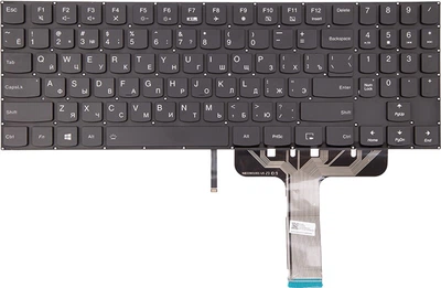 Klawiatura do laptopa PowerPlant Lenovo Legion Y530, black, podświetlenie (KB315659)