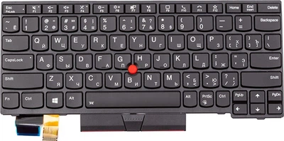 Klawiatura do laptopa PowerPlant Lenovo Thinkpad X13 black, podświetlenie, trackpoint (KB314874)