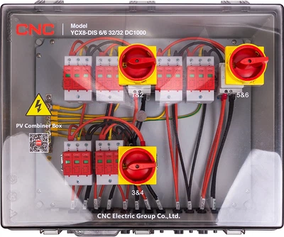 Skrzynka komunikacyjna CNC PV DC 6 wejść - 6 wyjść IP67 (NV822324)