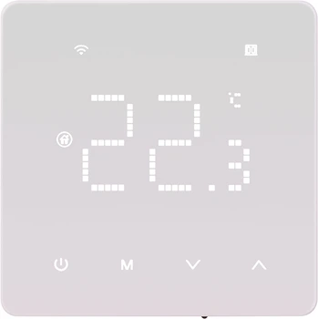 Programowalny termostat ogrzewania Beok Controls do sterowania kotłem Wi-Fi 16 A 230 V White (HT260003)
