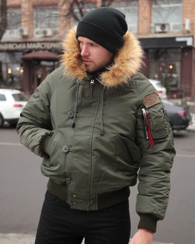 Аляска N-2B Old School хакі 4XL