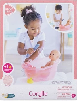 Ванна для ляльок Corolle Mon Grand Poupon Рожева 5610658 (4062013141664)